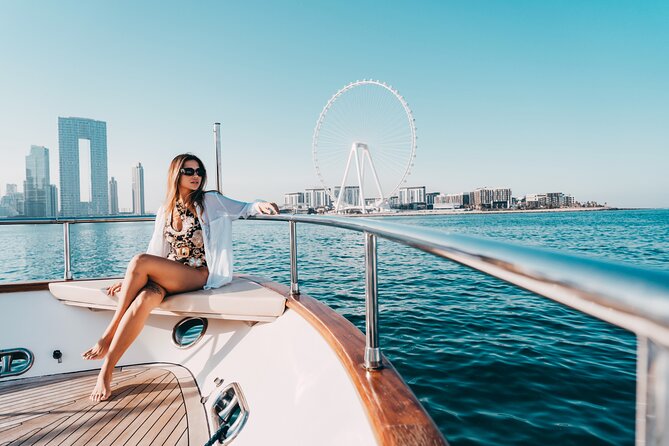 1 HR - Dubai Marina Luxury Yacht Tour - Finding Sky Walker Yachts at Dubai Harbour