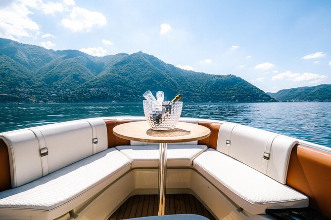 1H Luxury Cruise Como Lake Tender Yacht Invictus 9 Pax - Moltrasio, Carate Urio, and Laglio