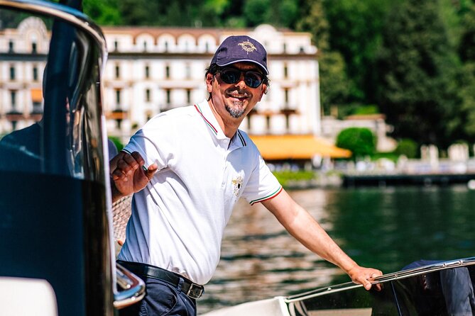 1H Luxury Cruise Como Lake Tender Yacht Invictus 9 Pax - Torno and the dramatic return route