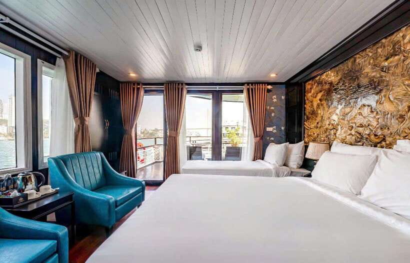 2-Day Peaceful in Bai Tu Long Bay with Luxury Cruise - The return cruise, checkout, and final lunch