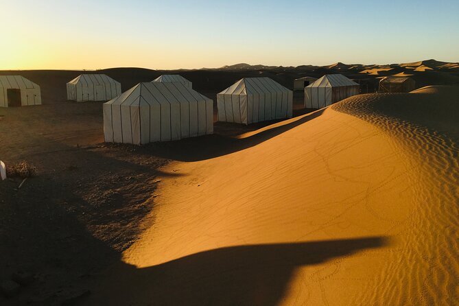 2 Days trip to erg chigaga and spend night at the luxury Camp - Sunset by camel and dinner by firelight