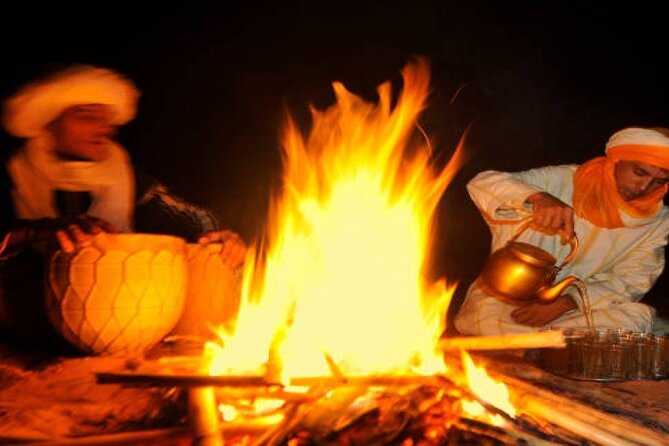 2 Nights in Luxury Camp and Camel Trekking in Merzouga Desert - The second campfire and a night under the stars