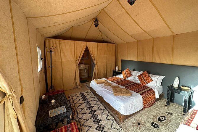 2 Nights in Luxury Camp and Camel Trekking in Merzouga Desert - Sunrise, breakfast, shower, and departure on day three