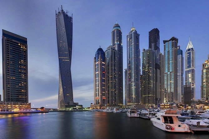 3-Hour Luxury Yacht Cruise from Dubai Marina - Leaving Dubai Marina on a 50-foot yacht