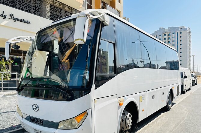 33 Seater Luxury Bus Rental Dubai - A shorter outing to Sharjah