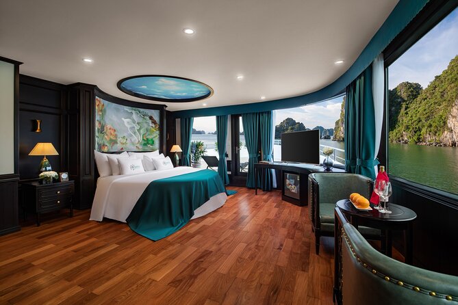 3D2N Luxury HaLong Bay with Aspira Cruise: kayak, Cat Ba island - Cabins, decks, and comfort onboard