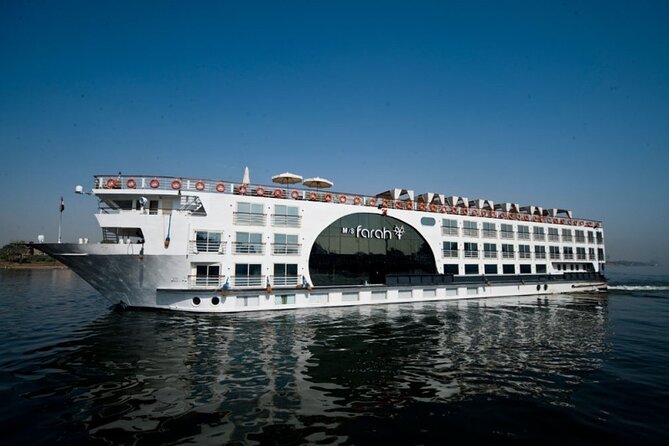 4-Day Luxury Nile Cruise from Aswan to Luxor with Private Guide - Philae Temple, reached by motorboat