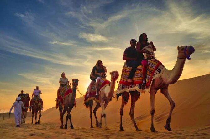 6-Hour Luxury Evening Dubai Desert Safari - BBQ Dinner Live Shows - Belly dancing, tanoura, and fire performances