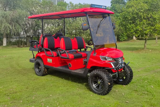 6 Seater Luxury Golf Carts Rental in Grand Turk - Starting outside the Grand Turk cruise port