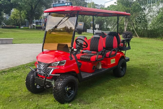 6 Seater Luxury Golf Carts Rental in Grand Turk - Reaching the lighthouse at the far end
