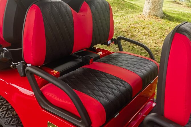 6 Seater Luxury Golf Carts Rental in Grand Turk - What comes with the six-seat luxury cart