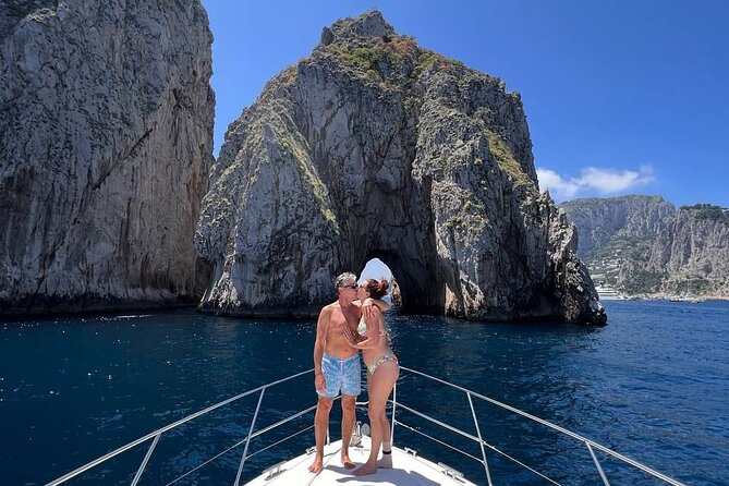 A Classy Capri Tour: a day on a luxury private yacht - Bagni Regina Giovanna: A Dramatic First Stop