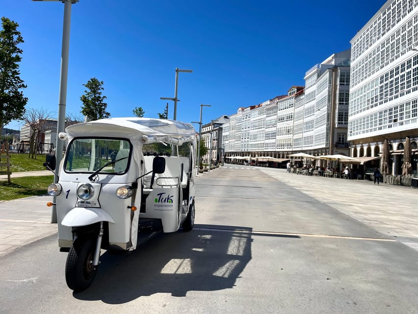A Coruña: VIP Tuk Tuk tour - Key points to know before booking