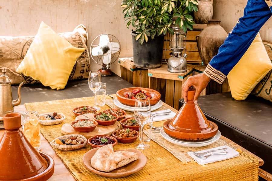 Agafay Desert: Inara Camp Luxury Private Lunch w/ Camel Ride - A two-hour Moroccan lunch in your own tent
