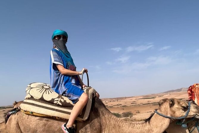 Agafay : Luxury Dinner in the Desert with Camels - The Camel Ride Near Sunset
