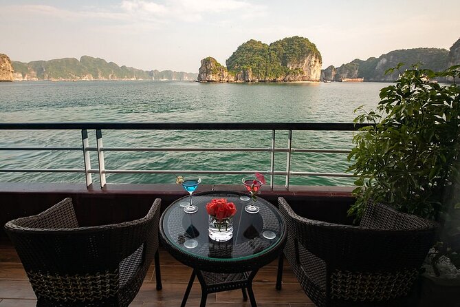 All-Inclusive 2 Day/1 Night Halong Luxury Cruise, Meals, Cave, Kayaking,Swimming - Your cabin and the meaning of luxury here