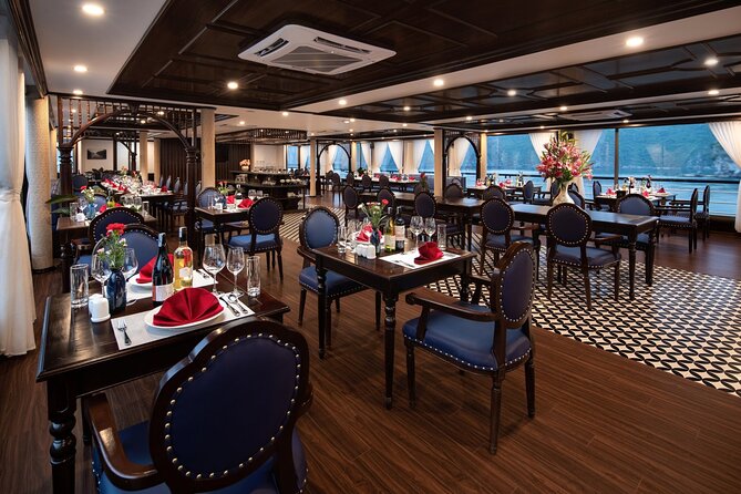 All-Inclusive 2 Day/1 Night Halong Luxury Cruise, Meals, Cave, Kayaking,Swimming - Day Two begins before sunrise