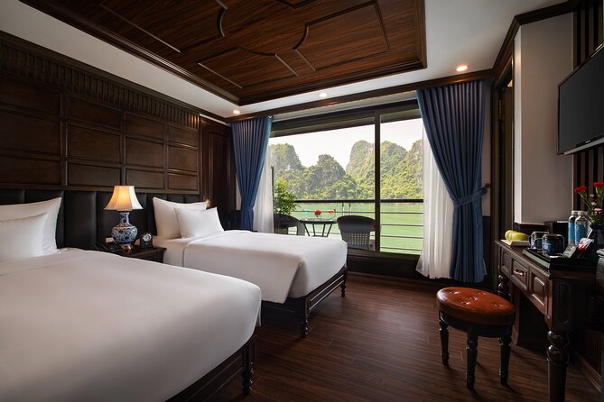All-Inclusive 3 Day/2 Night Halong Luxury Cruise Meals, Cave, Kayaking, Swimming - Day two: the reason to choose the longer cruise