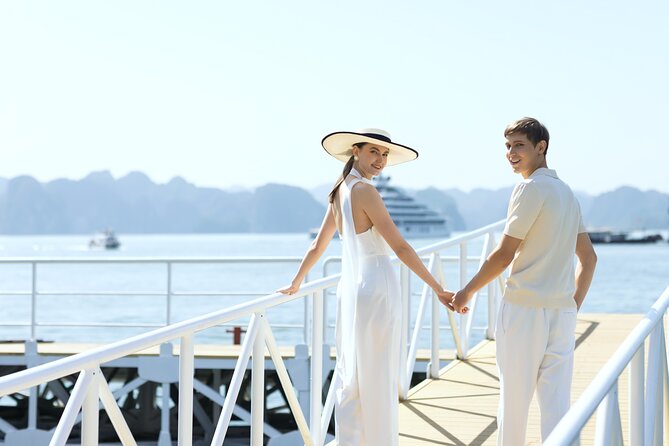 ALL Inclusive: Halong Bay Overnight Luxury Cruise Collection - Ha Long Bay route: Luon Cave and Titov Island