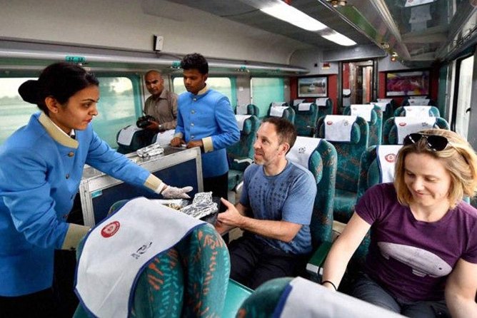 All Inclusive Luxury Taj Mahal Tour from Delhi by Express Train - Arriving at Agra Cantt with help already waiting