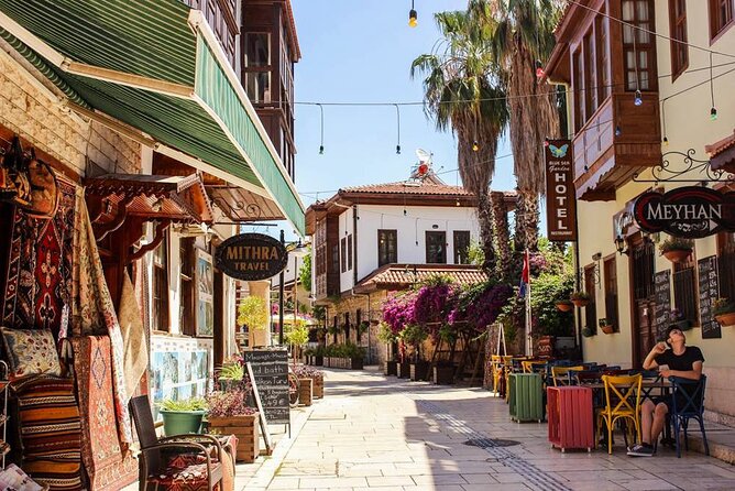 Antalya Luxury Old Town Tour with Cable Car & Boat Trip - The marina boat trip from a different angle