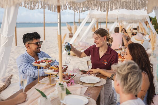 Aruba Eagle Beach Romantic Sunset Picnic in a Luxury Cabana - What the $190 price really buys you
