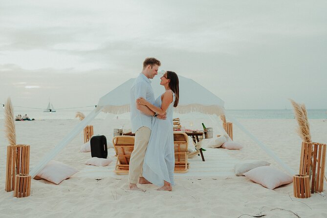 Aruba Eagle Beach Romantic Sunset Picnic in a Luxury Cabana - The small drawbacks to plan around
