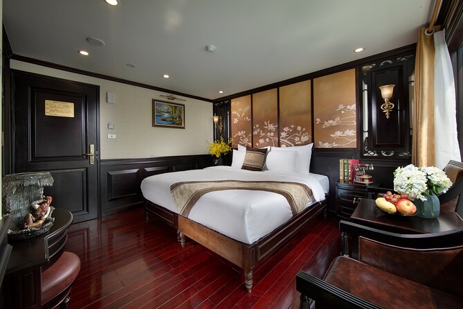 Athena Royal Cruise - Luxury Halong Bay Overnight Cruise 2D1N Tour - Early morning Tai Chi and Luon Cave
