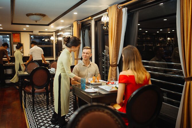 Athena Royal Cruise - Luxury Halong Bay Overnight Cruise 2D1N Tour - Meals, cabin comfort, and what is actually included