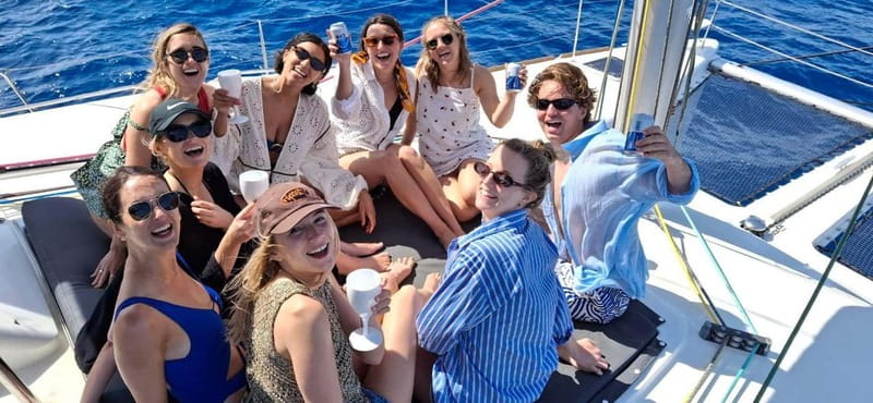 Ayia Napa: Luxury Catamaran Cruise with Lunch & Drinks - A chef-prepared lunch with an open bar