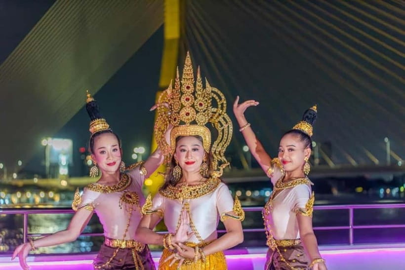 Bangkok: The Newest Luxury 5-Star Bangkok Chao Phraya Cruise - Live music, Thai dance, and the party finish