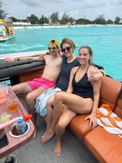 Barbados -Luxury Cruise with Lunch and Open Bar - Slide, swing chair, and time in the water