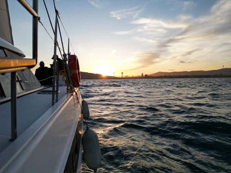Barcelona: Luxury Catamaran Sunset Cruise - The skyline view, including the Sagrada Familia