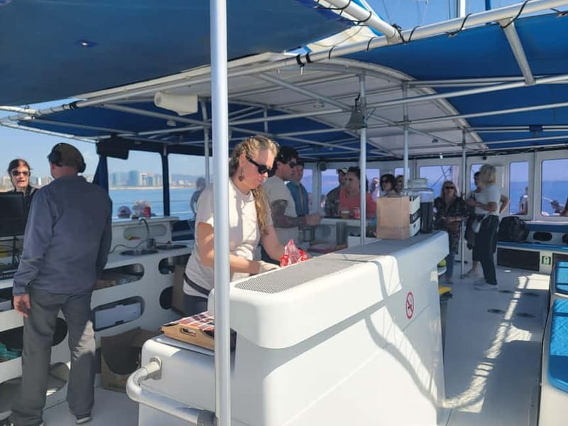 Barcelona: Luxury Catamaran Sunset Cruise - The sunset over Barcelona