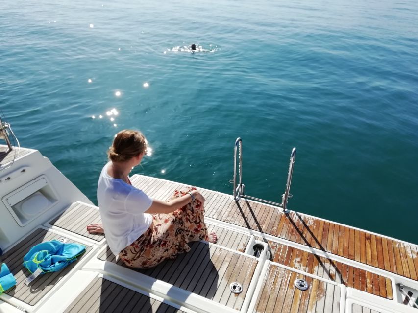 Barcelona: Luxury Private Yacht Daytime Cruise - Montjuic Castle from the Mediterranean