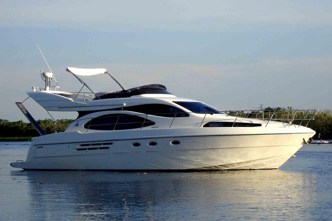 Barcelona Private Luxury Motor Yacht Sunset Cruise with Drinks - The Sagrada Família seen from the Mediterranean