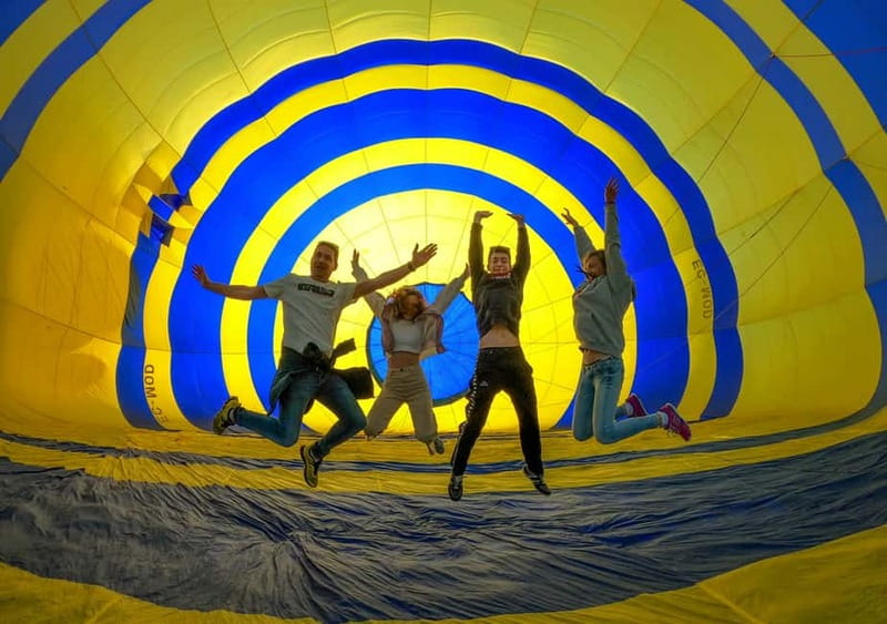 Barcelona Private VIP Balloon Flight with Pick-up Service - Helping inflate the balloon before sunrise