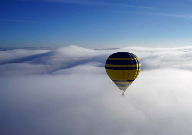 Barcelona Private VIP Balloon Flight with Pick-up Service - One hour and fifteen minutes above Montseny