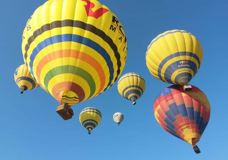 Barcelona Private VIP Balloon Flight with Pick-up Service - Montseny, Montserrat, and the Mediterranean from above