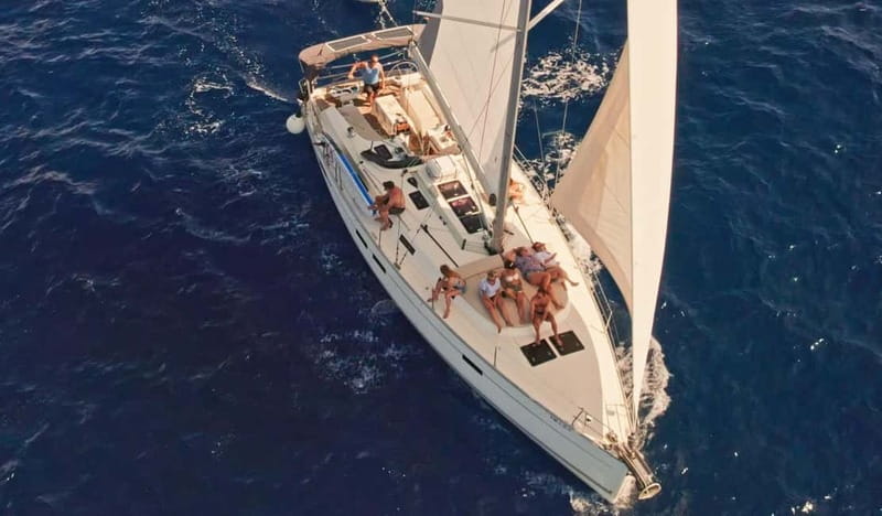Barcelona Sailing Experience Luxury Boat w/Snacks & Drinks - Snacks, cava, and the unhurried part of the trip