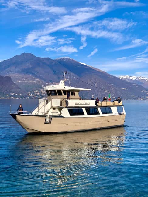 Bellagio:Lake Como Cruise & VIP access to Balbianello Garden - Reaching Villa del Balbianello by water