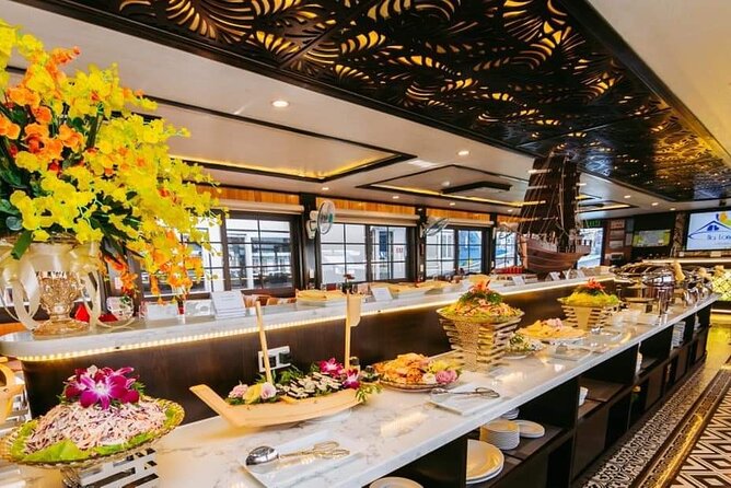 Best Halong Bay Tour One Day On Luxury Cruise 6 Hours Cruising - The guide can shape a long day