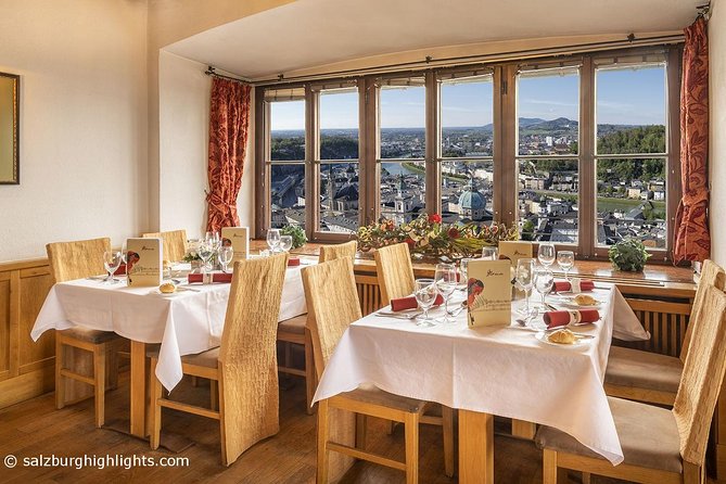 Best of Mozart Concert and Dinner or VIP Dinner at Fortress Hohensalzburg - Who will enjoy this evening most