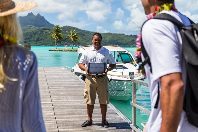 Bora Bora VIP Arrival Airport to Hotels Transfer - The private boat ride across Bora Bora’s lagoon