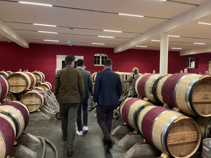 Bordeaux: Medoc tour in a small group (Luxury Mercedes EQV) - The first château visit and the value of a guided tasting
