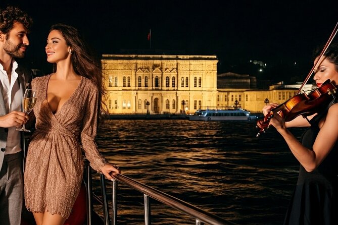 Bosphorus Night Cruise with Luxury Yacht - Maiden’s Tower and the return toward Galataport