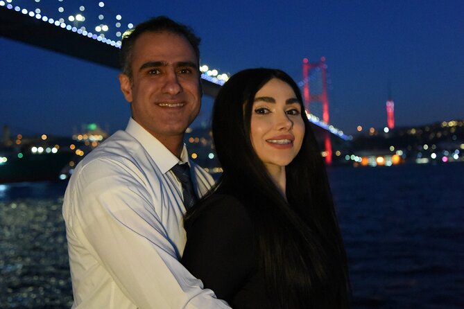 Bosphorus Night Cruise with Luxury Yacht - Dolmabahçe and Çırağan Palace from the European shore