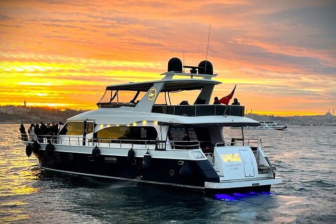 Bosphorus Sunset Yacht Experience: Istanbul’s Best - Sailing the Bosphorus between Europe and Asia