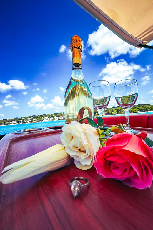 Bridgetown: Barbados Coastline Sunset Luxury Cruise - Food, rum punch, wine, and the open bar