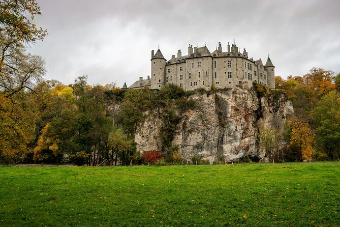 Brussels to Dinant Private Luxury Car Tour - Freÿr combines a grand castle with lunch and beer